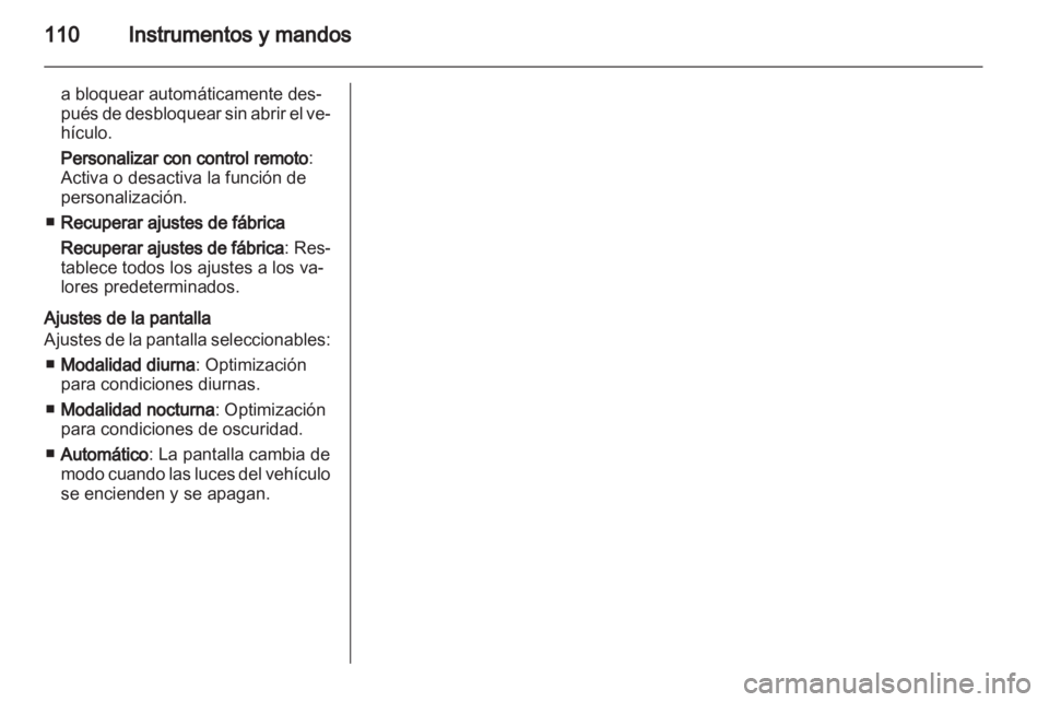 OPEL ASTRA J 2010.5  Manual de Instrucciones (in Spanish) 