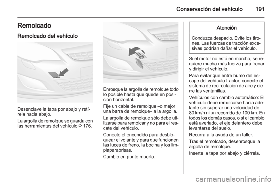 OPEL ASTRA J 2010.5  Manual de Instrucciones (in Spanish) 