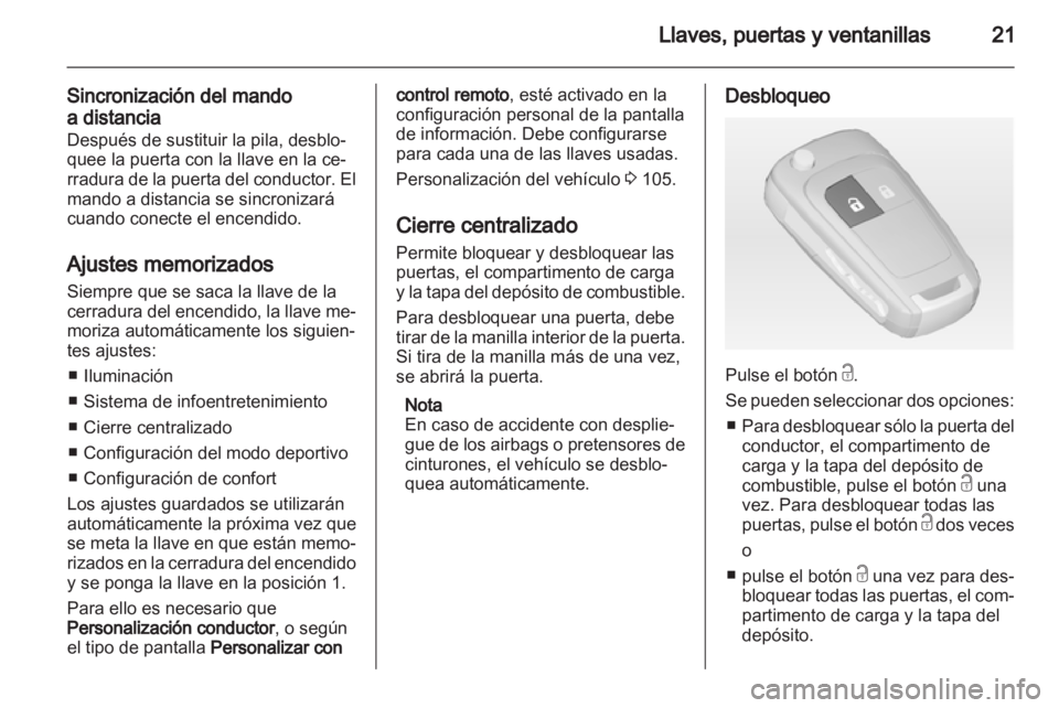 OPEL ASTRA J 2010.5  Manual de Instrucciones (in Spanish) 