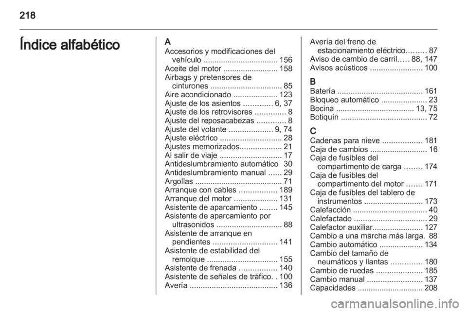 OPEL ASTRA J 2010.5 Manual de Instrucciones (in Spanish) OPEL ASTRA J 2010.5 Manual de Instrucciones (in Spanish)