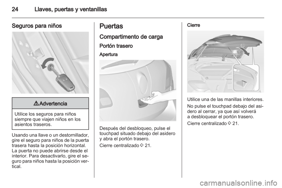 OPEL ASTRA J 2010.5  Manual de Instrucciones (in Spanish) 