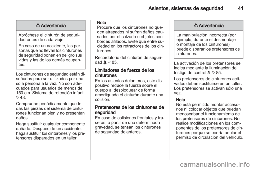 OPEL ASTRA J 2010.5  Manual de Instrucciones (in Spanish) 