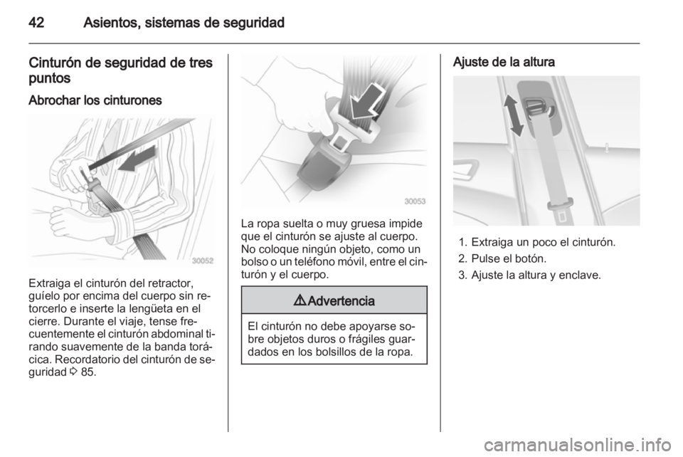 OPEL ASTRA J 2010.5  Manual de Instrucciones (in Spanish) 