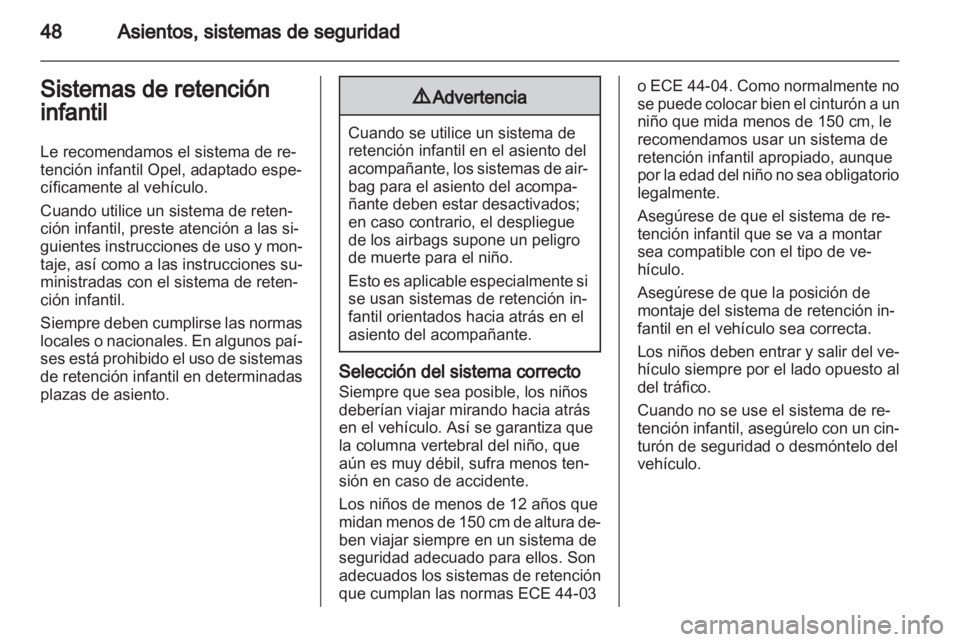 OPEL ASTRA J 2010.5  Manual de Instrucciones (in Spanish) 