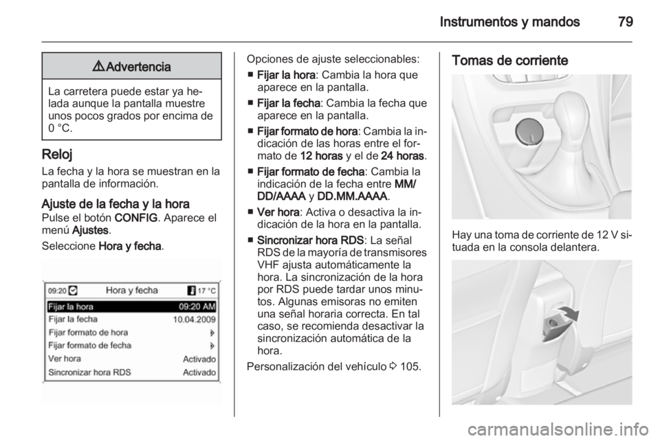 OPEL ASTRA J 2010.5 Manual de Instrucciones (in Spanish) OPEL ASTRA J 2010.5 Manual de Instrucciones (in Spanish)