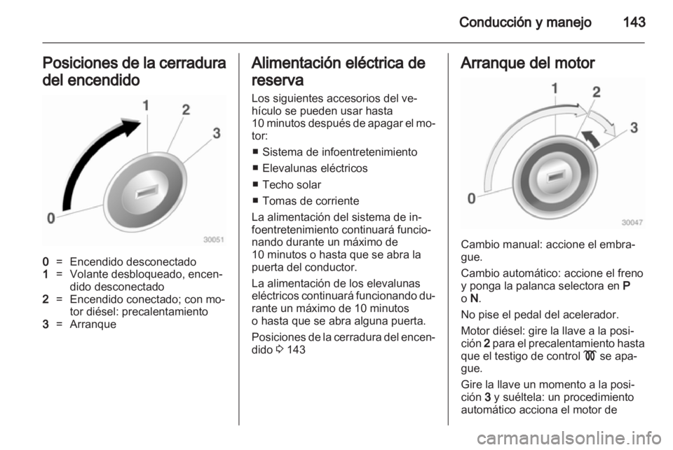 OPEL ASTRA J 2011 Manual de Instrucciones (in Spanish) OPEL ASTRA J 2011 Manual de Instrucciones (in Spanish)