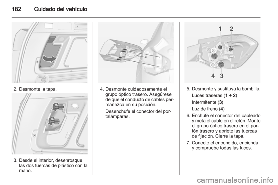 OPEL ASTRA J 2011  Manual de Instrucciones (in Spanish) 