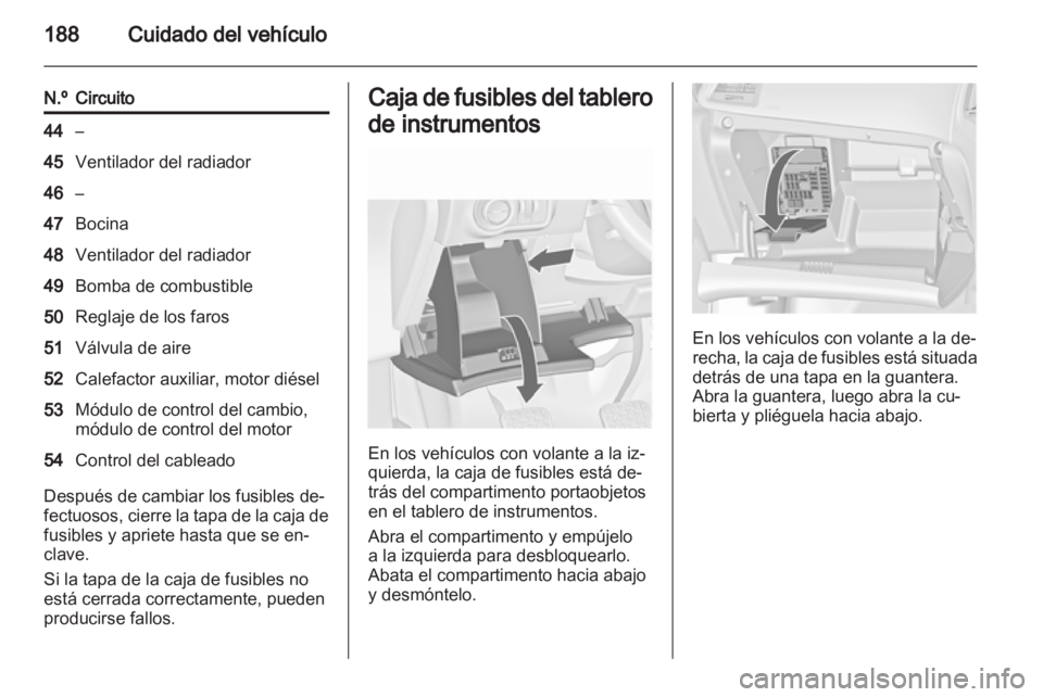 OPEL ASTRA J 2011  Manual de Instrucciones (in Spanish) 