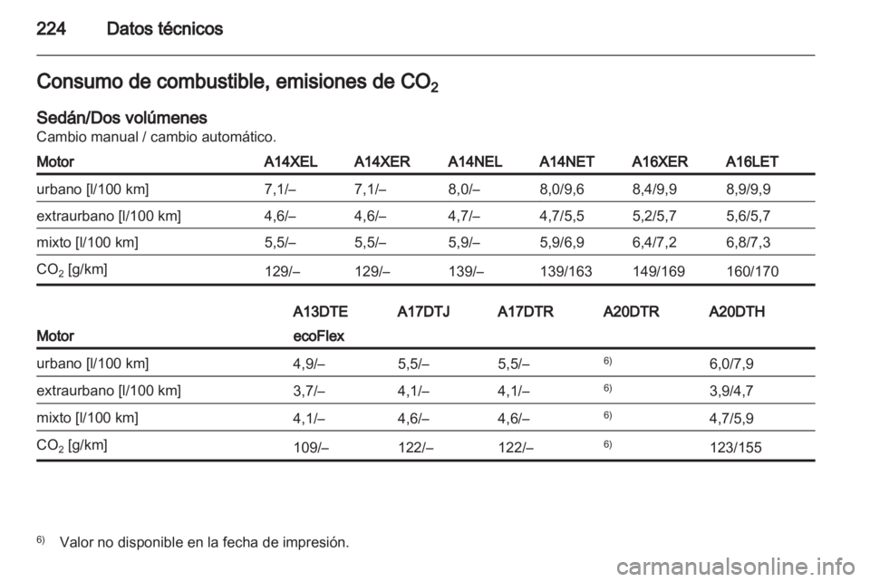 OPEL ASTRA J 2011 Manual de Instrucciones (in Spanish) OPEL ASTRA J 2011 Manual de Instrucciones (in Spanish)