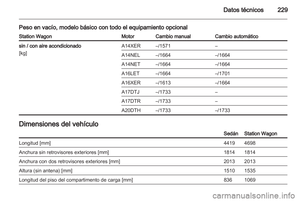OPEL ASTRA J 2011 Manual de Instrucciones (in Spanish) OPEL ASTRA J 2011 Manual de Instrucciones (in Spanish)