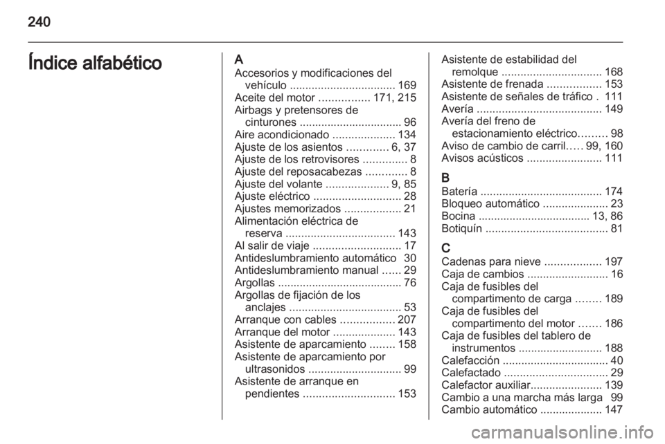 OPEL ASTRA J 2011  Manual de Instrucciones (in Spanish) 