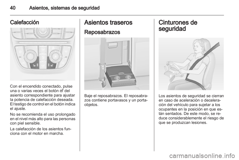 OPEL ASTRA J 2011 Manual de Instrucciones (in Spanish) OPEL ASTRA J 2011 Manual de Instrucciones (in Spanish)