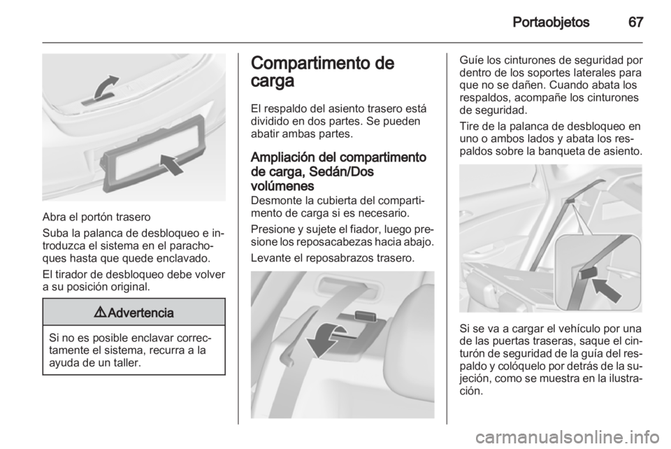 OPEL ASTRA J 2011  Manual de Instrucciones (in Spanish) 