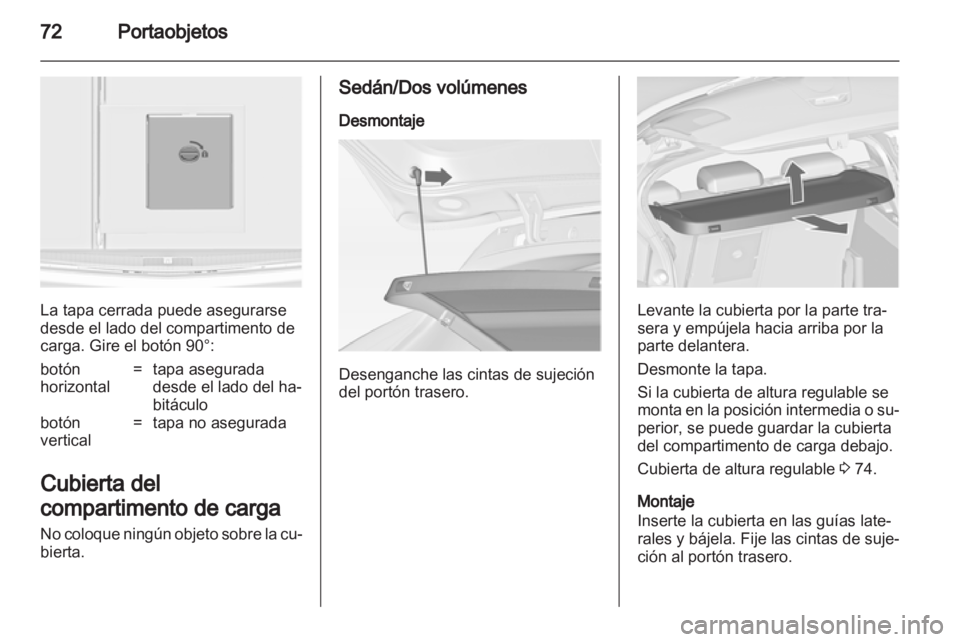 OPEL ASTRA J 2011  Manual de Instrucciones (in Spanish) 