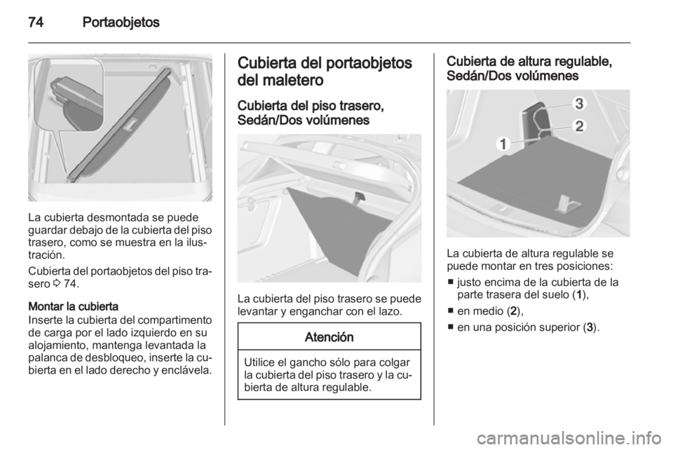 OPEL ASTRA J 2011  Manual de Instrucciones (in Spanish) 