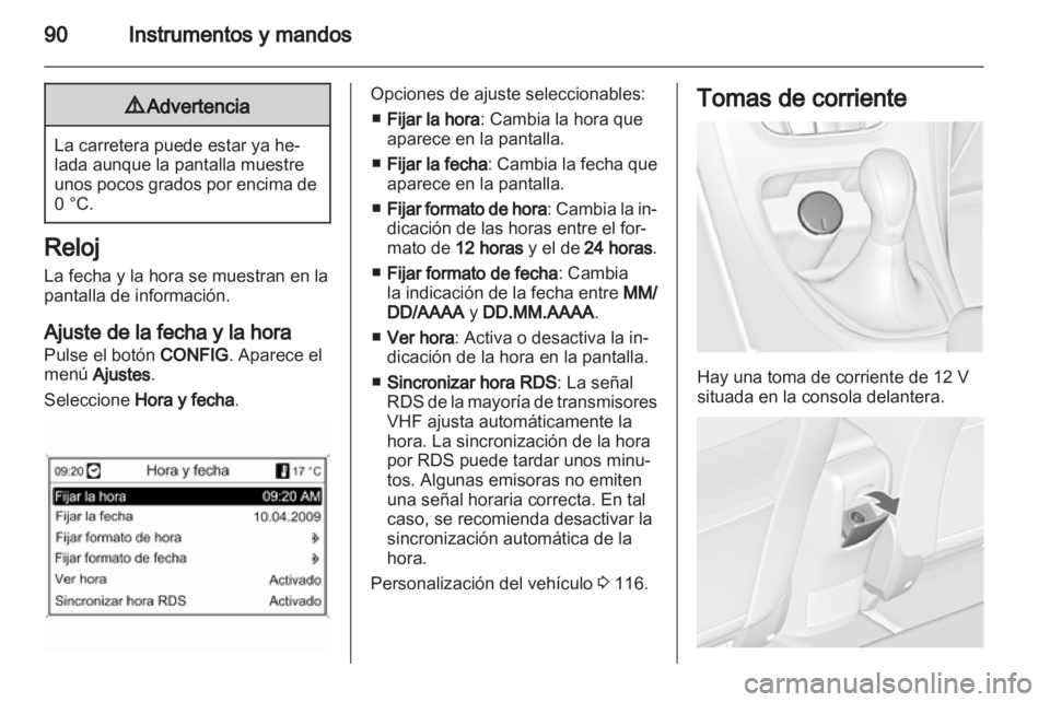 OPEL ASTRA J 2011 Manual de Instrucciones (in Spanish) OPEL ASTRA J 2011 Manual de Instrucciones (in Spanish)