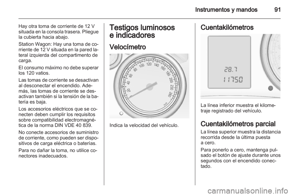 OPEL ASTRA J 2011  Manual de Instrucciones (in Spanish) 