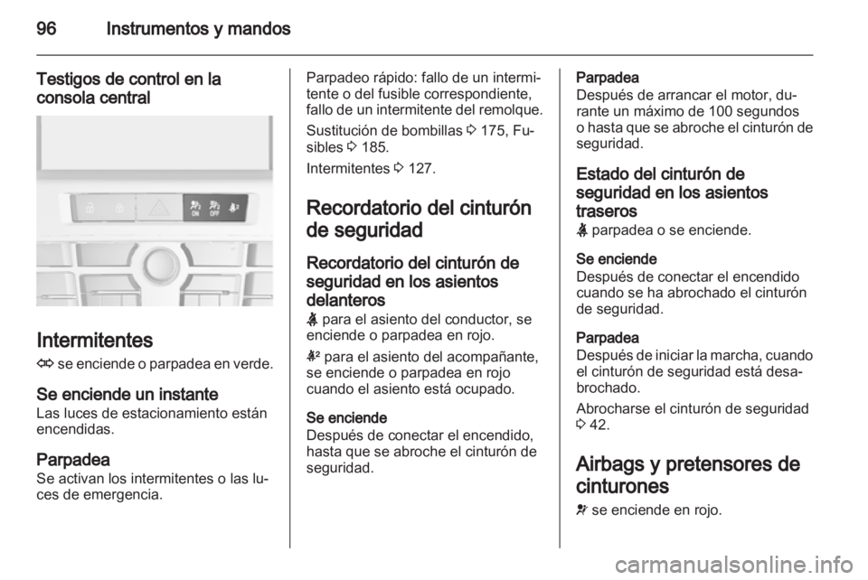 OPEL ASTRA J 2011  Manual de Instrucciones (in Spanish) 