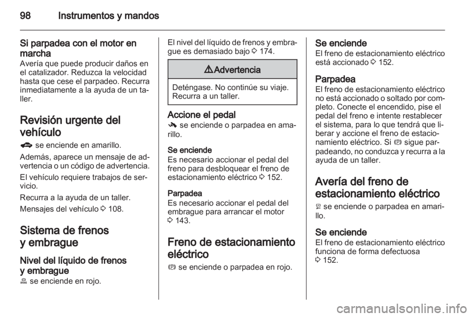 OPEL ASTRA J 2011  Manual de Instrucciones (in Spanish) 