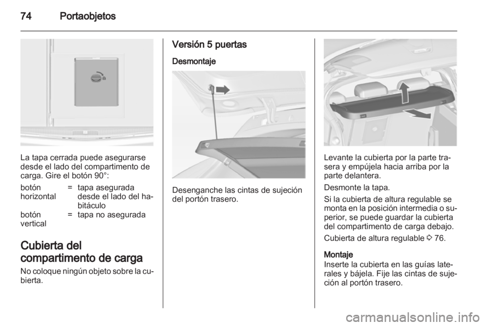 OPEL ASTRA J 2011.5 Manual de Instrucciones (in Spanish) OPEL ASTRA J 2011.5 Manual de Instrucciones (in Spanish)