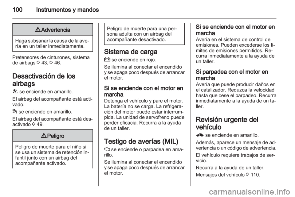 OPEL ASTRA J 2011.5 Manual de Instrucciones (in Spanish) OPEL ASTRA J 2011.5 Manual de Instrucciones (in Spanish)