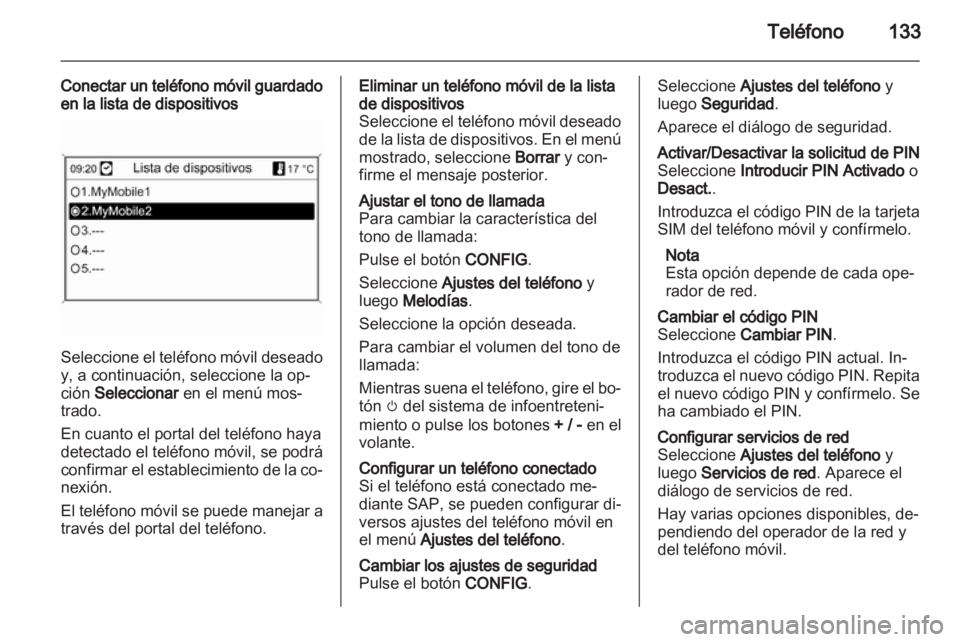 OPEL ASTRA J 2012  Manual de infoentretenimiento (in Spanish) 