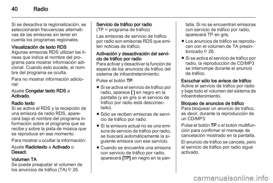 OPEL ASTRA J 2012  Manual de infoentretenimiento (in Spanish) 