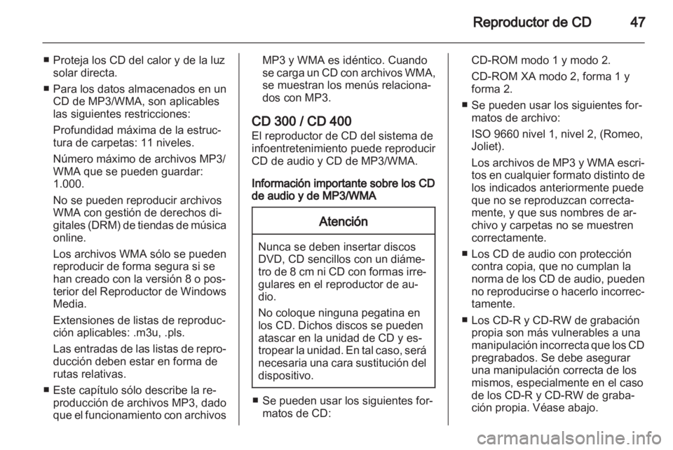 OPEL ASTRA J 2012  Manual de infoentretenimiento (in Spanish) 