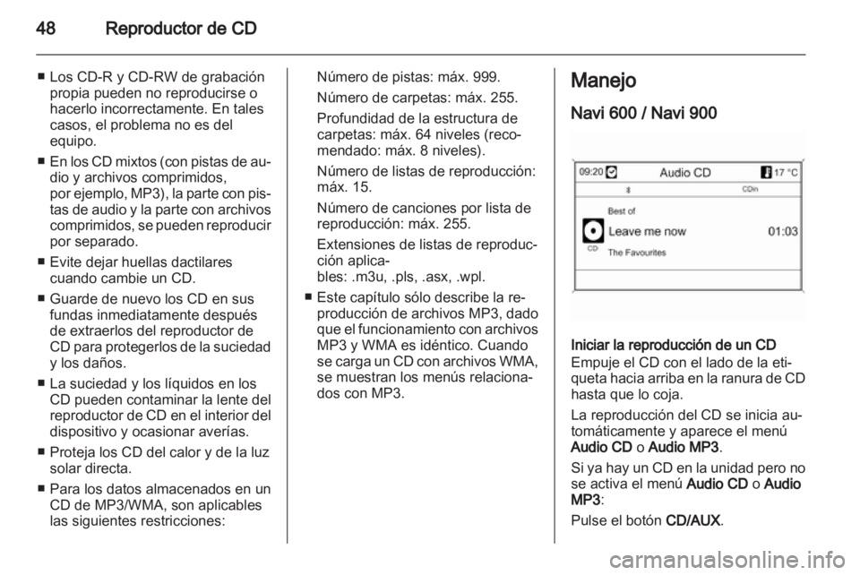 OPEL ASTRA J 2012  Manual de infoentretenimiento (in Spanish) 