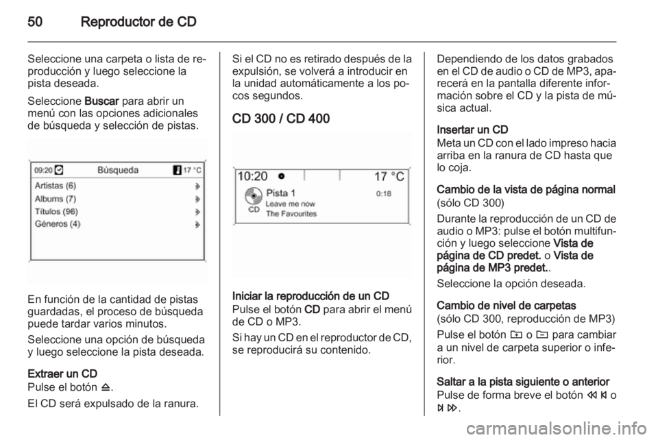 OPEL ASTRA J 2012  Manual de infoentretenimiento (in Spanish) 