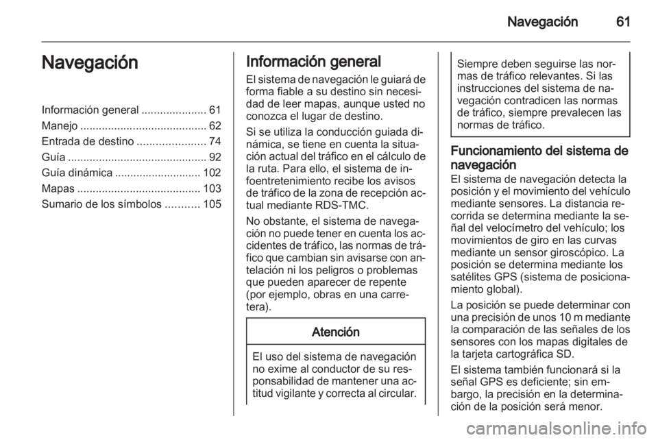 OPEL ASTRA J 2012  Manual de infoentretenimiento (in Spanish) 