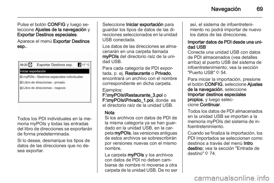 OPEL ASTRA J 2012  Manual de infoentretenimiento (in Spanish) 