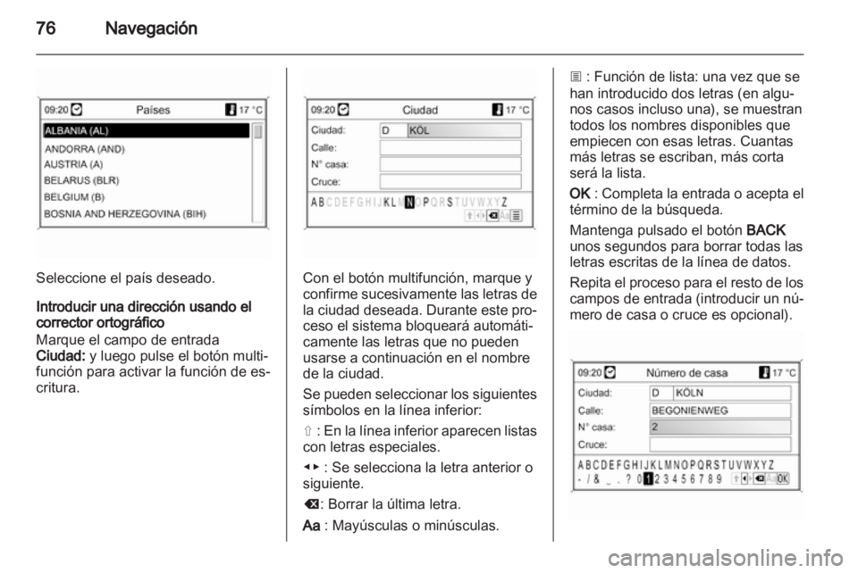 OPEL ASTRA J 2012  Manual de infoentretenimiento (in Spanish) 