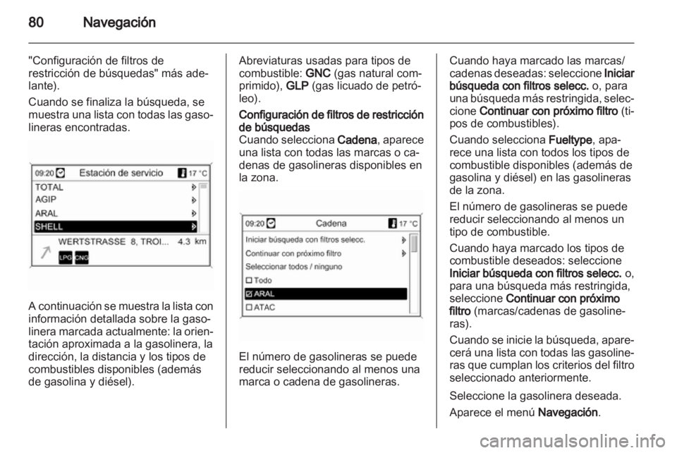 OPEL ASTRA J 2012  Manual de infoentretenimiento (in Spanish) 