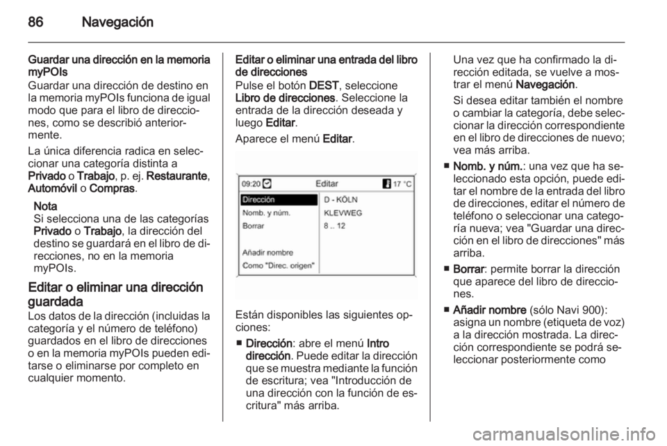 OPEL ASTRA J 2012  Manual de infoentretenimiento (in Spanish) 