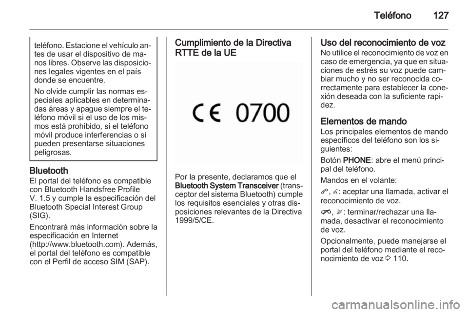 OPEL ASTRA J 2013  Manual de infoentretenimiento (in Spanish) 