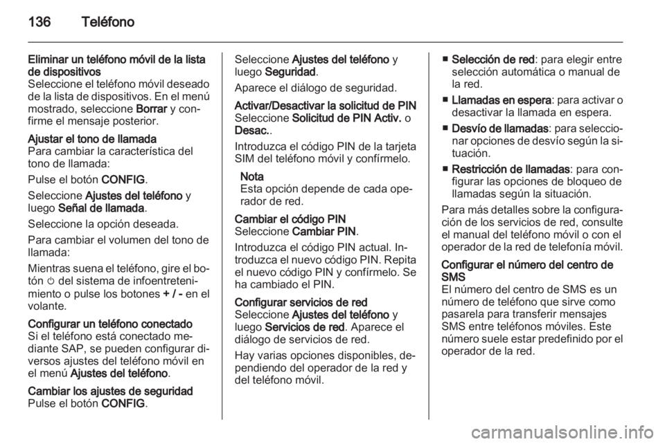 OPEL ASTRA J 2013 Manual de infoentretenimiento (in Spanish) OPEL ASTRA J 2013 Manual de infoentretenimiento (in Spanish)