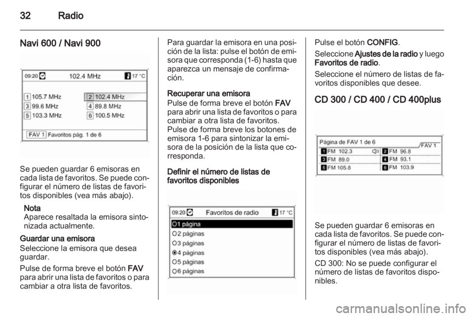 OPEL ASTRA J 2013  Manual de infoentretenimiento (in Spanish) 