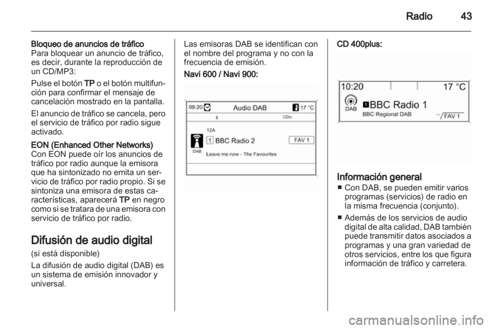 OPEL ASTRA J 2013  Manual de infoentretenimiento (in Spanish) 