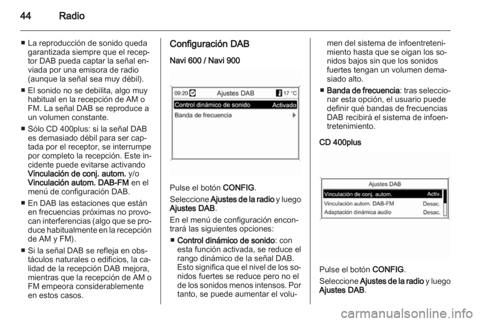 OPEL ASTRA J 2013  Manual de infoentretenimiento (in Spanish) 