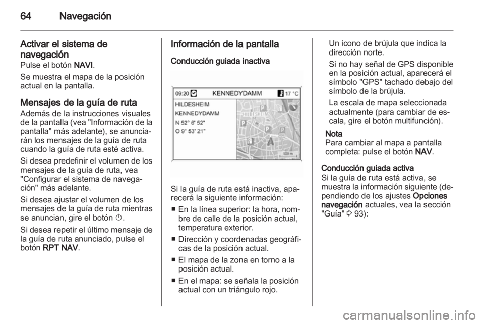 OPEL ASTRA J 2013  Manual de infoentretenimiento (in Spanish) 