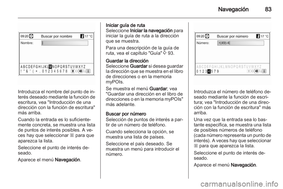 OPEL ASTRA J 2013  Manual de infoentretenimiento (in Spanish) 