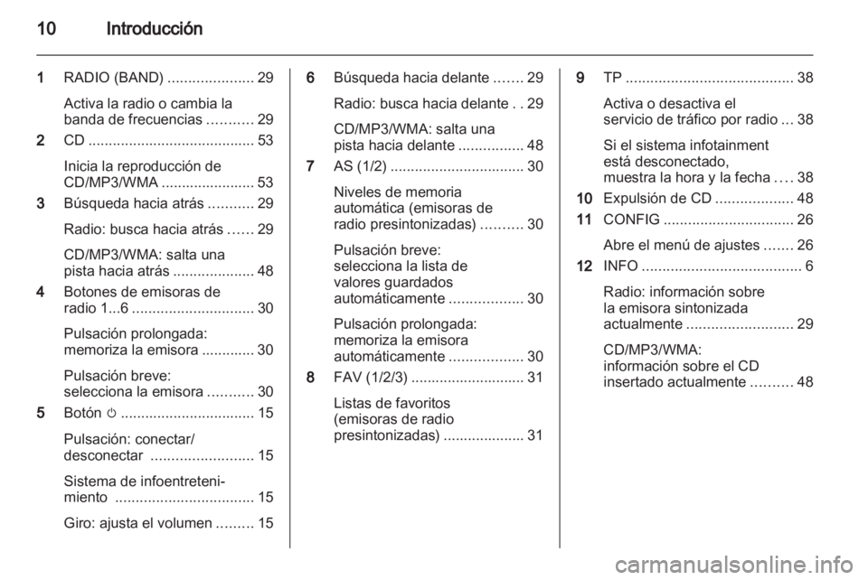 OPEL ASTRA J 2013  Manual de infoentretenimiento (in Spanish) 