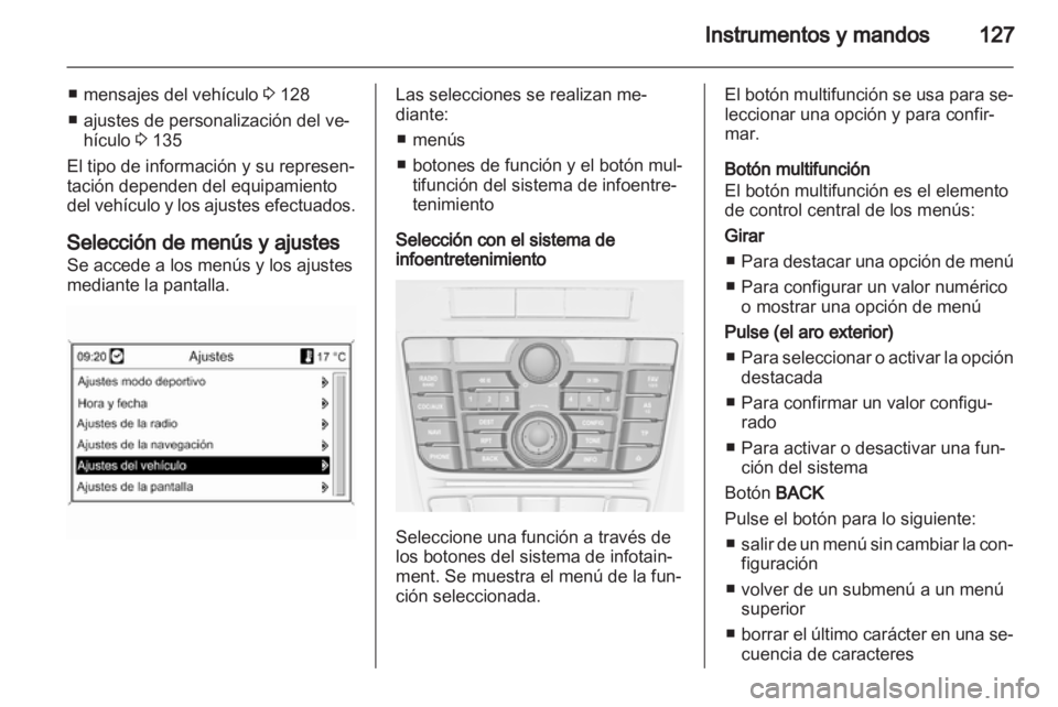 OPEL ASTRA J 2013 Manual de Instrucciones (in Spanish) OPEL ASTRA J 2013 Manual de Instrucciones (in Spanish)