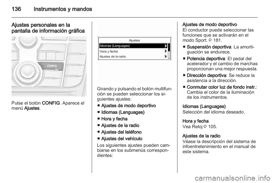 OPEL ASTRA J 2013 Manual de Instrucciones (in Spanish) OPEL ASTRA J 2013 Manual de Instrucciones (in Spanish)