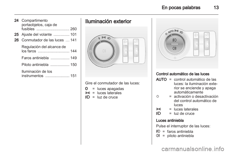 OPEL ASTRA J 2013  Manual de Instrucciones (in Spanish) 