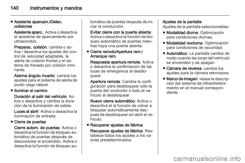OPEL ASTRA J 2013 Manual de Instrucciones (in Spanish) OPEL ASTRA J 2013 Manual de Instrucciones (in Spanish)