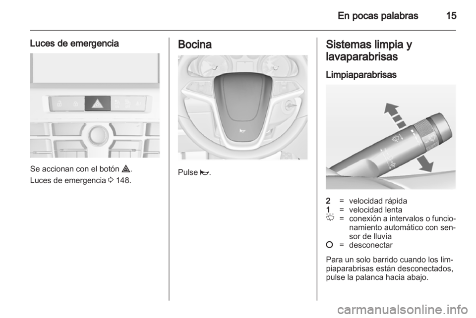 OPEL ASTRA J 2013  Manual de Instrucciones (in Spanish) 