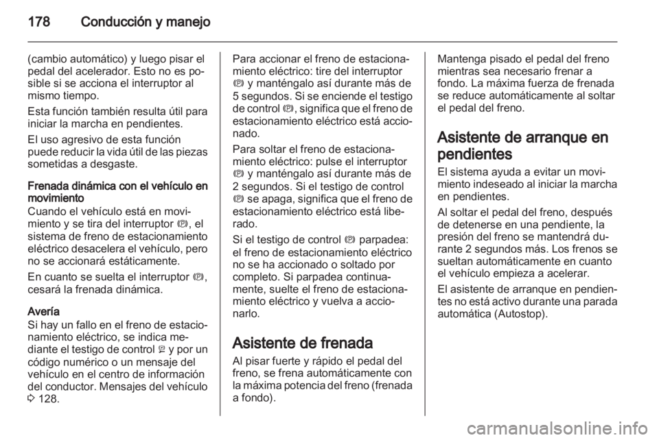 OPEL ASTRA J 2013 Manual de Instrucciones (in Spanish) OPEL ASTRA J 2013 Manual de Instrucciones (in Spanish)