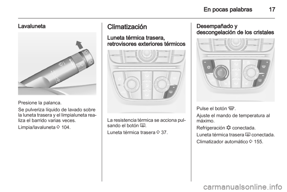 OPEL ASTRA J 2013  Manual de Instrucciones (in Spanish) 